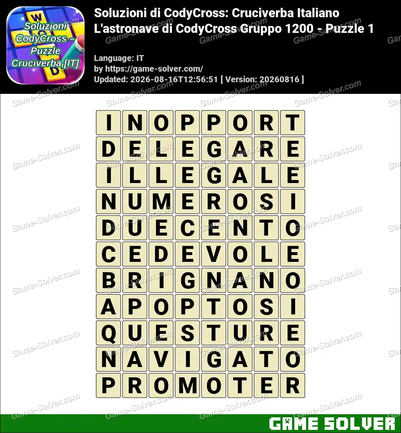 Soluzioni di CodyCross: Cruciverba Italiano L’astronave di CodyCross Gruppo 1200 – Puzzle 1